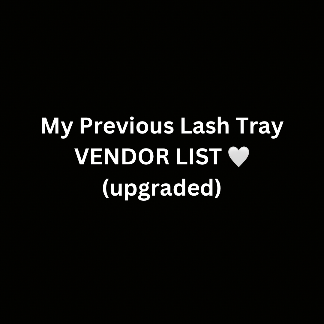 VENDOR LIST (my previous silk tray vendor)